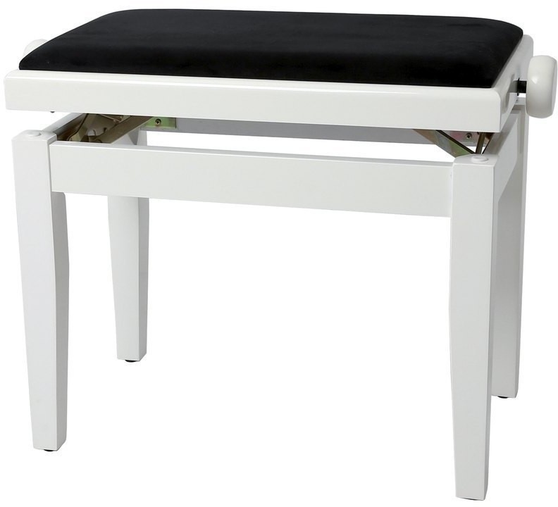 Gewa Banquette Piano Deluxe Blanc Brillant - CGS Musique Chambéry, Music  Leader Annecy