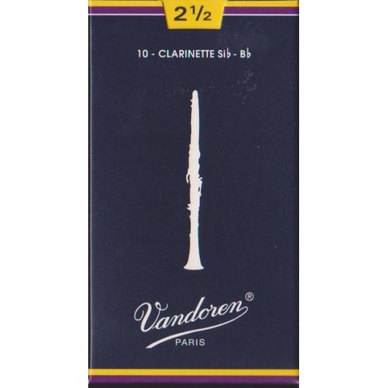 Vandoren CR1025 Anches Clarinette 2.5 - CGS Musique Chambéry