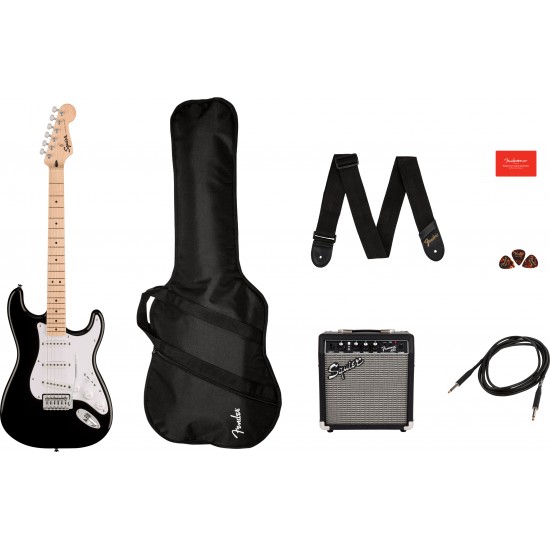 Squier Sonic Stratocaster Pack Black