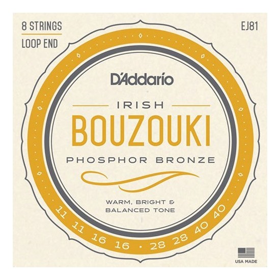 D'Addario EJ81 Bouzouki Irlandais