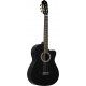 Prodipe Guitars Primera 4/4 BK CEQ Noir Brillant