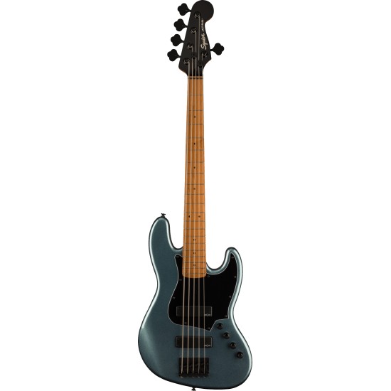 Squier Contemporary Active Jazz Bass HH V Gunmetal Metallic