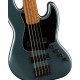 Squier Contemporary Active Jazz Bass HH V Gunmetal Metallic